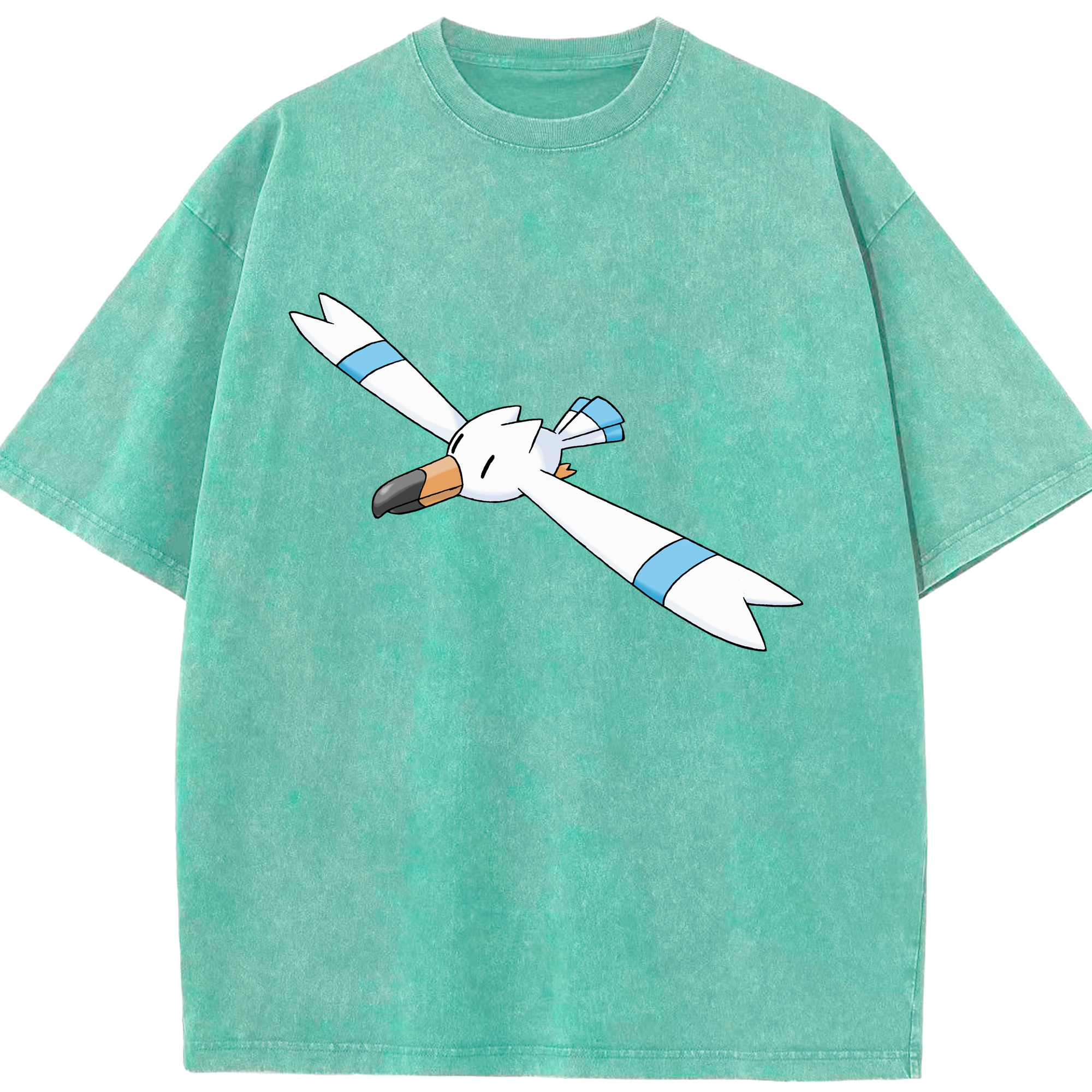 （画像用） ポケットモンスター Pokémon 綿100% ヴィンテージ風 半袖Tシャツ（フロントプリント）